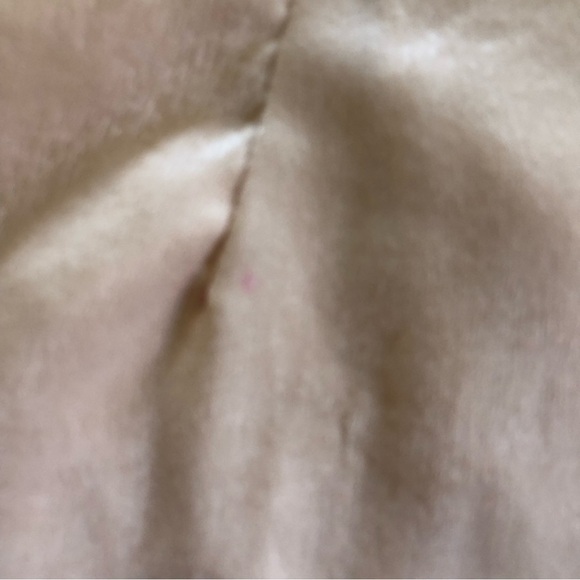 PrettyLittleThing Champagne Satin Cowl Ruched Side Strappy Bodycon Dress Sz 4 - Picture 16 of 16